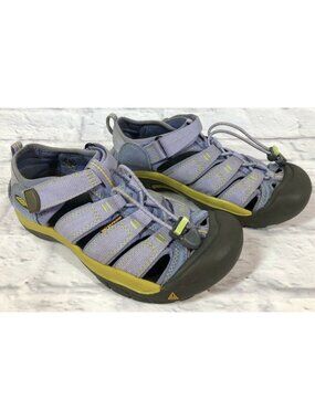 KEEN Newport Lavender Waterproof Sport Sandals Girls Size 4 (4a2)